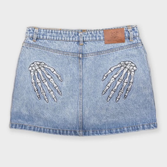 billy bones club Dresses & Skirts - NWT Billy Bones Club Denim Mini Skirt